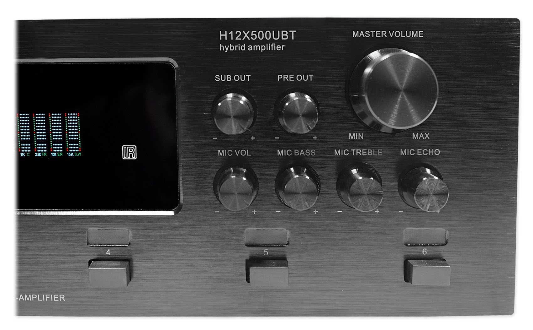 Technical Pro 6000w 6) Zone, Home Theater Bluetooth Receiver +12) 6.5