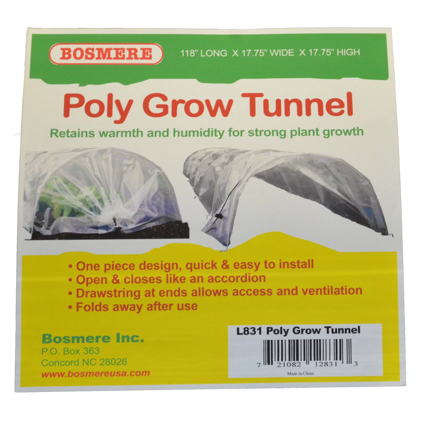 Bosmere Poly Grow Tunnel
