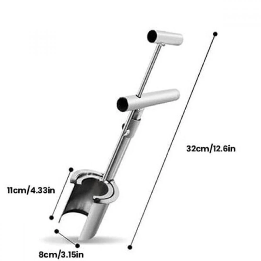 Plant and Fruit Tree Seedling Transplanter Stainless Steel Garden Planting Tool~