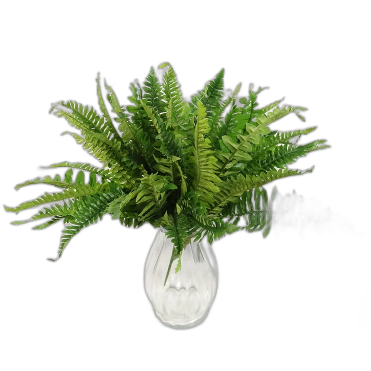 Meirui Simulation Persian grass plant wall flower arrangement with leaf silk cloth Persian grass leaf leaf leaf leaf leaves leaves