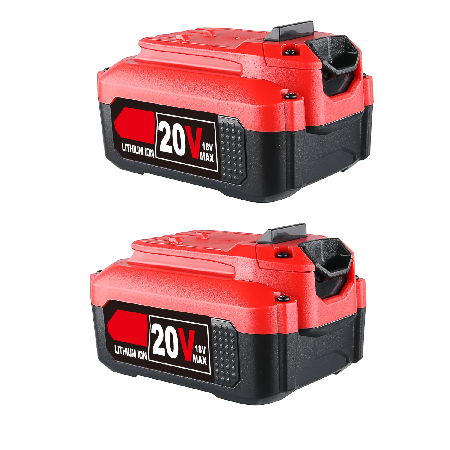 2Pack for Craftsman V20 Battery 20v 8000mAh Li-ion CMCB204 Red GJL1810B CMCB201 CMCB202 CMCB204 CMCB205 CMCB206 CMCB209 32893-2