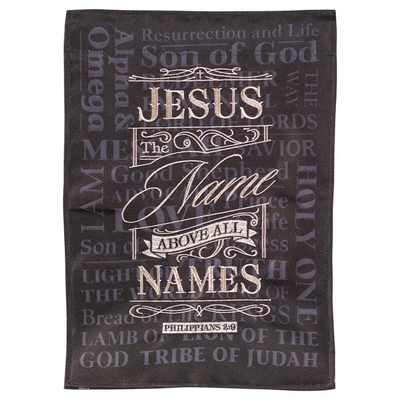Magnolia Gardens  13 x 18 in. Names of Jesus Garden Flag