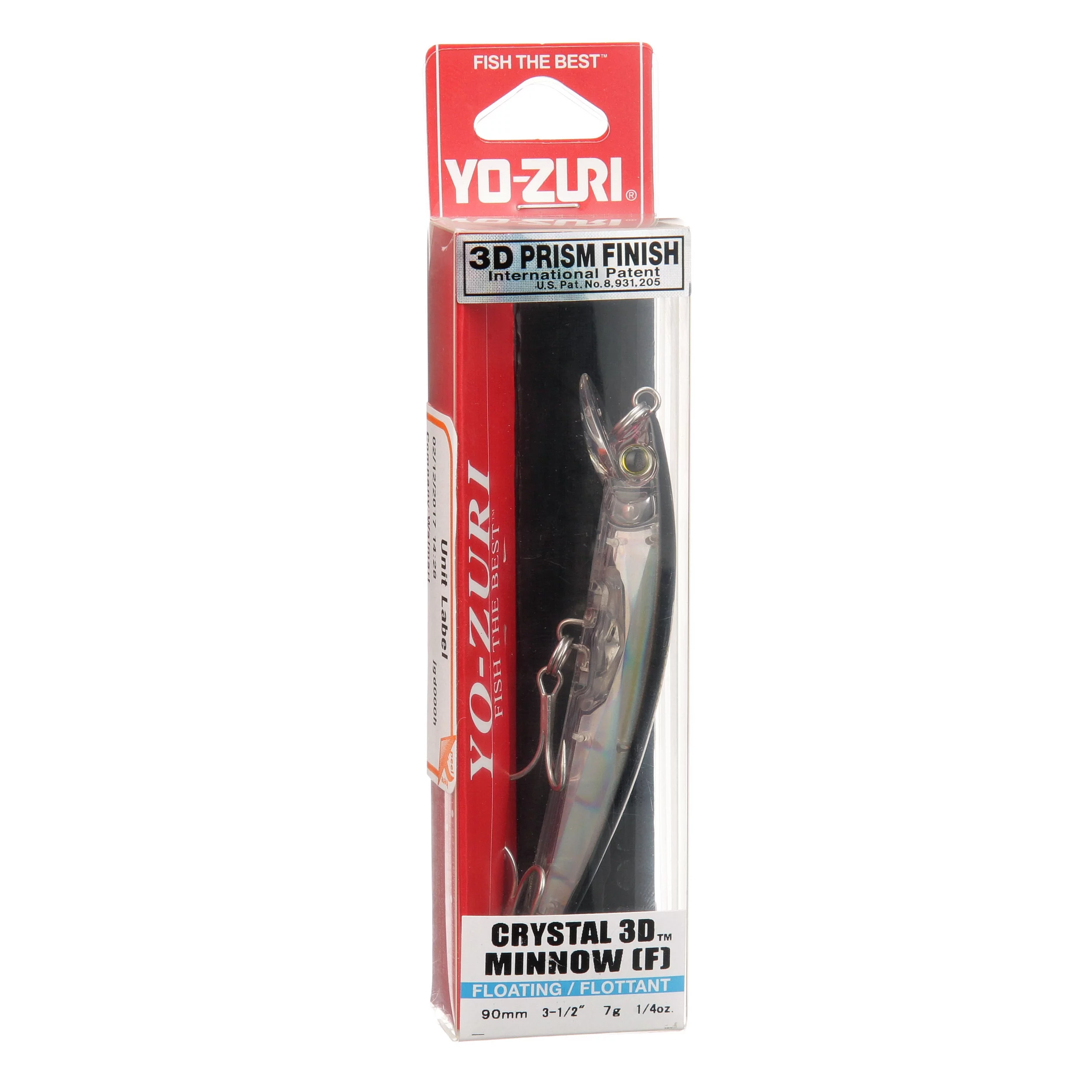 Yo-Zuri Crystal 3D Minnow 3-1/2