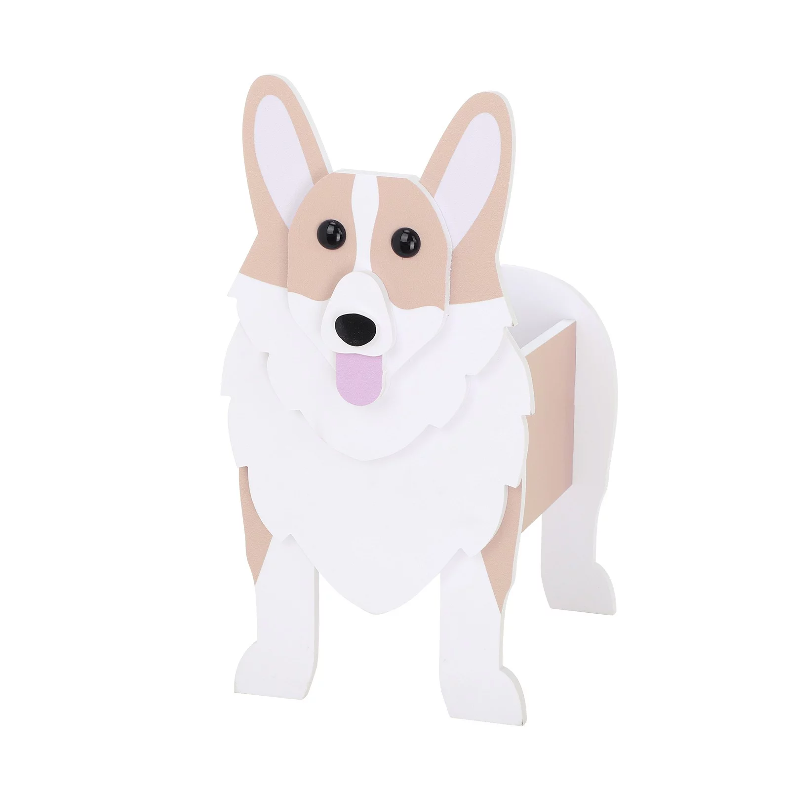 SIfdSeng Garden Flower Pot Dog Yak Cute Animal Flower Pot Flower Pot Dog Flower Pot Storage Container Dog Flower Pot Garden Pet Dog Storage Pot Decoration Ornaments Animal Shape Flower 211