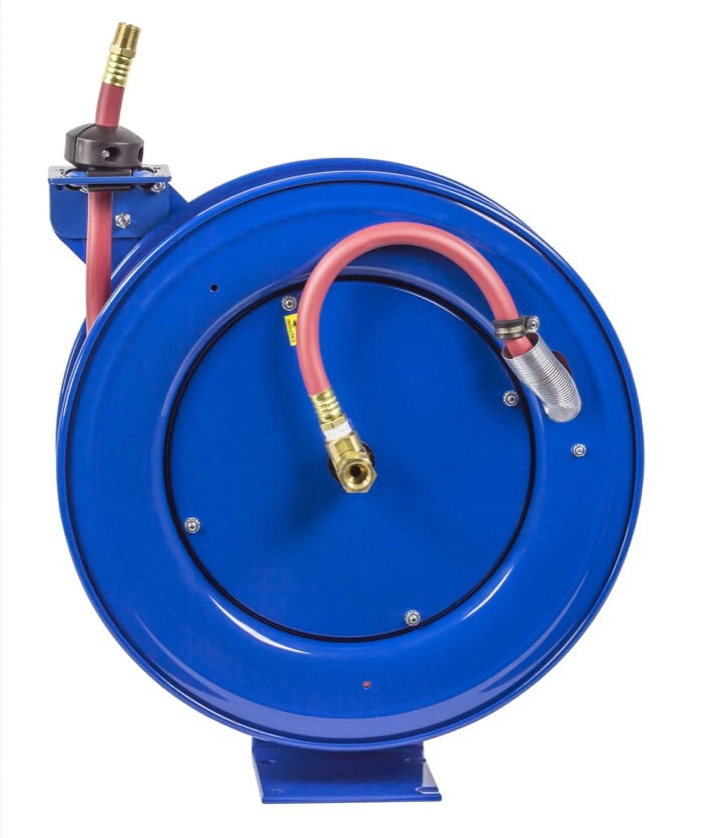 Coxreels SH Series Super Hub Air/Water Hose Reel, With 3/4in. x 50ft. PVC Hose, Max. 300 PSI, Model# SH-N-550