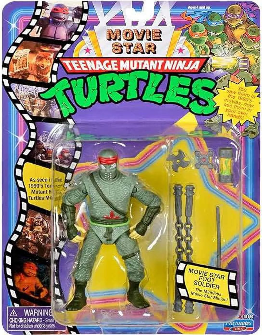 Teenage Mutant Ninja Turtles Classic Collection Foot Soldier Action Figure (Move Star Villains)