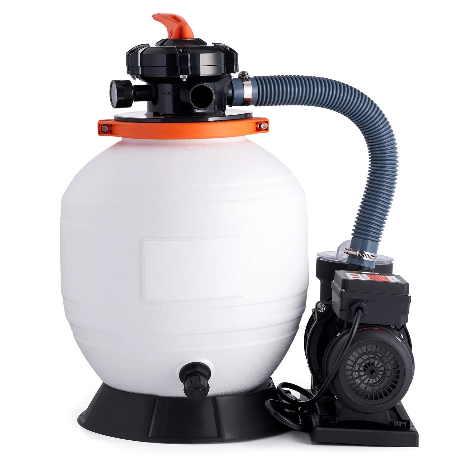 Sand Filter Above Ground with 3/4HP Pool Pump 3000GPH Flow 14
