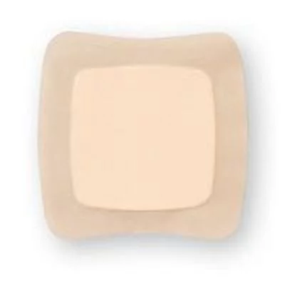 Aquacel Silicone Foam Dressing 5 X 5 Inch Square Silicone Adhesive with Border Sterile, 420619 - ONE DRESSING