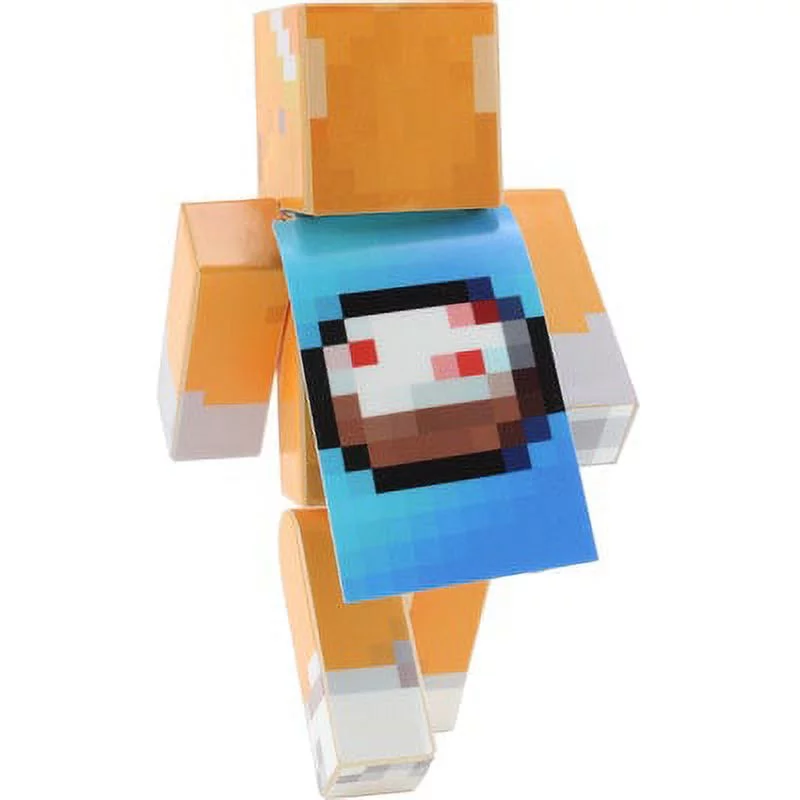 Orange Cat Action Figure Toy, 4 Inch Custom Series Figurines by EnderToys