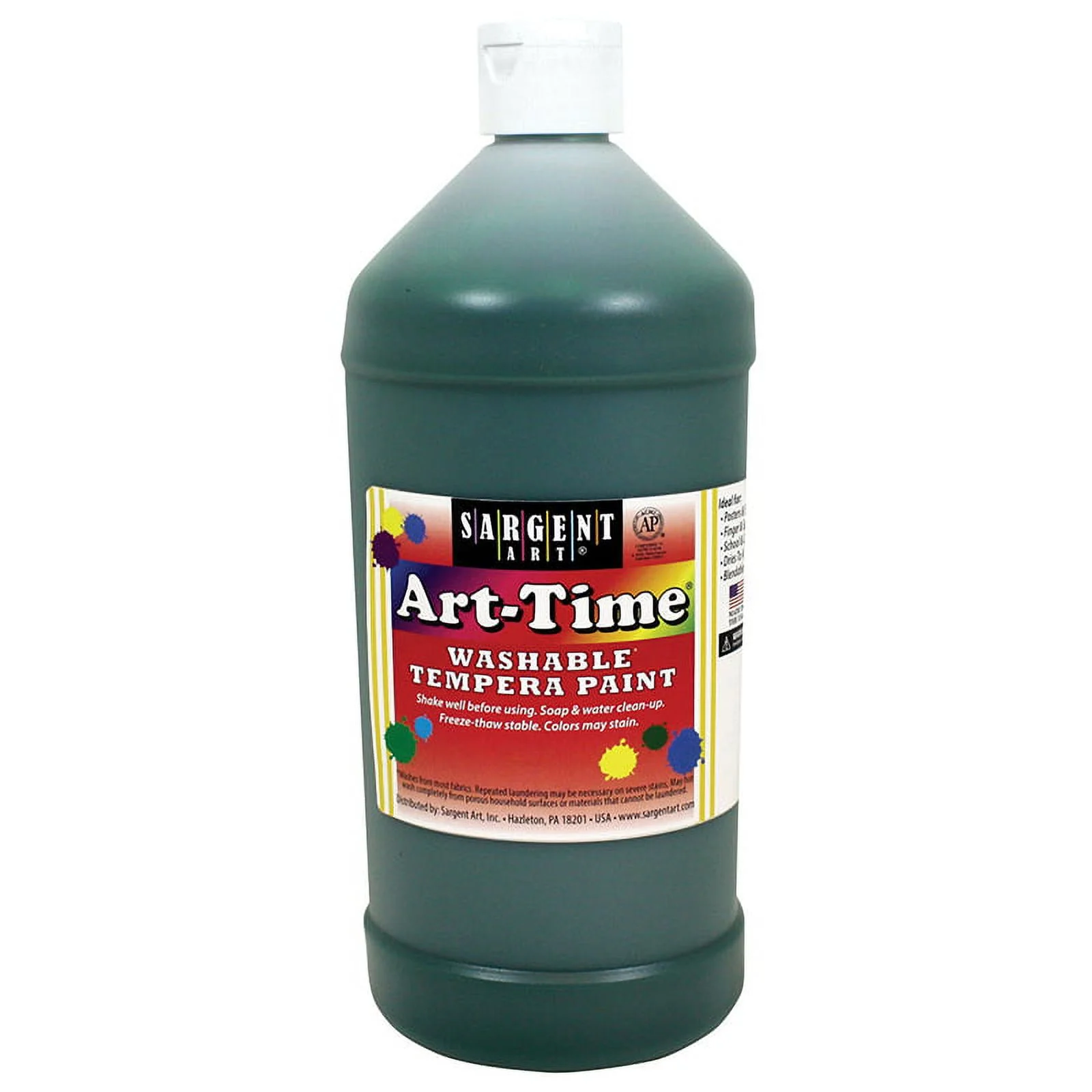 Washable Art-Time(R) Tempera Paint 32oz-Green