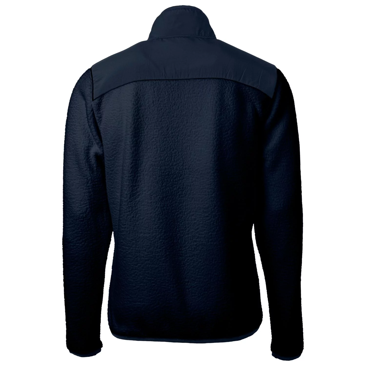 Men's Cutter & Buck Navy Auburn Tigers Big & Tall Cascade Eco Sherpa Fleece Full-Zip Jacket