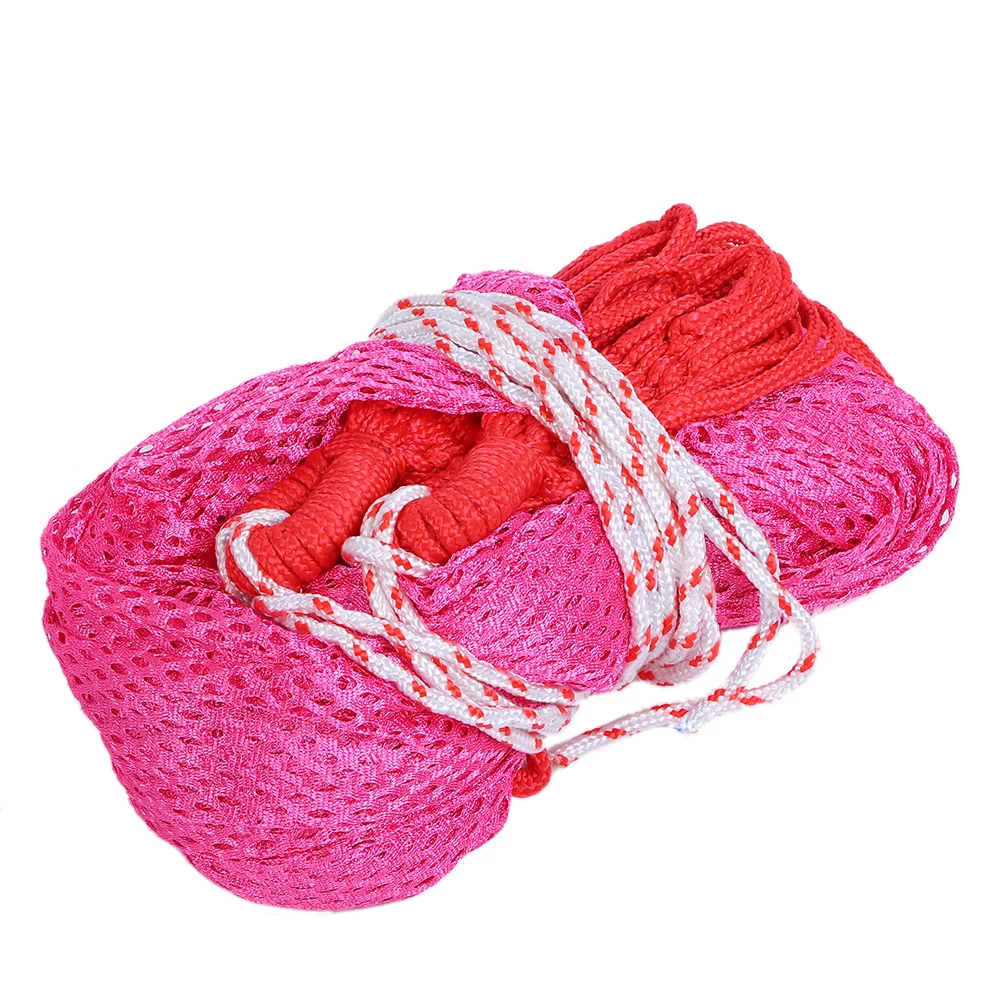 Aigid Outdoor Hammock, Portable Small Mesh Cloth Breathable Hammock Outdoor Courtyard Camping Leisure Supplies