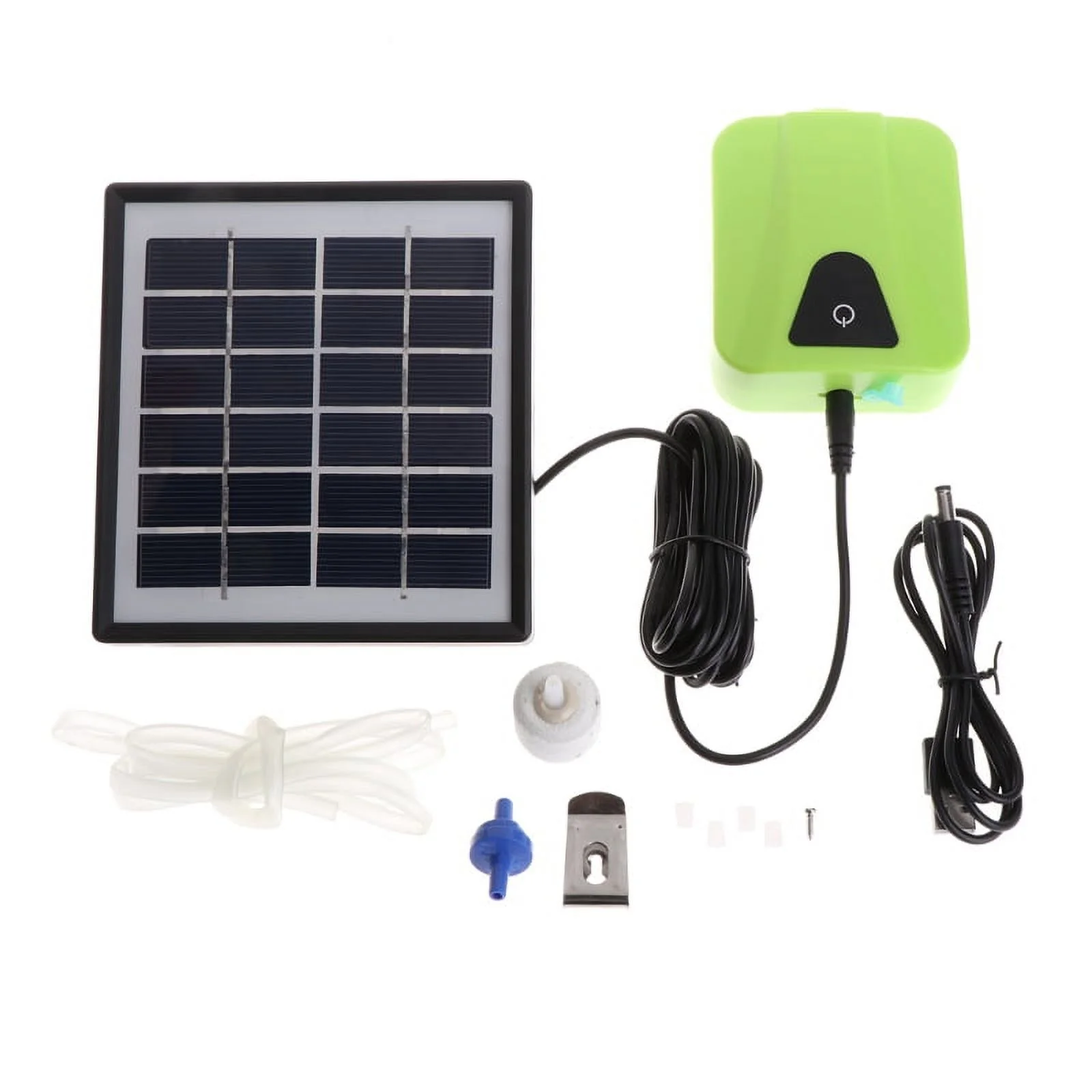 Solar Water Air Pump Fish Tank Oxygenator,Outdoor Pool Pond Air Oxygen Pump Aerator
