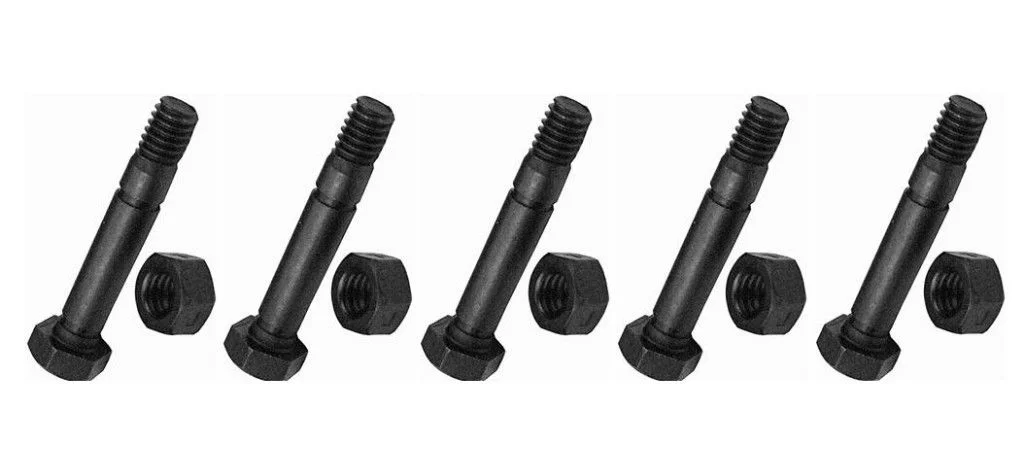 The ROP Shop | (Pack of 5) Shear Pin Bolt & Nut For Ariens ST824E 921001, 921300 Snowblowers