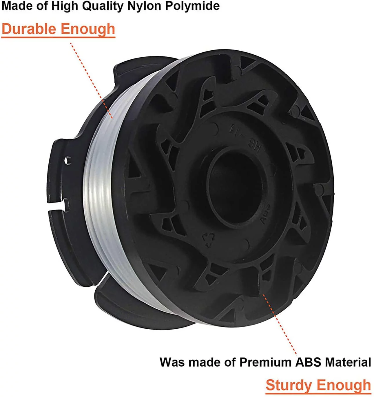 RC-100-P AF-100 Trimmer Line Cap Spring RC100P,385022-03 Compatible with Black and Decker Weed Eater Cover,Weed Wacker Caps Grass Trimmer Parts for AFS Trimmer