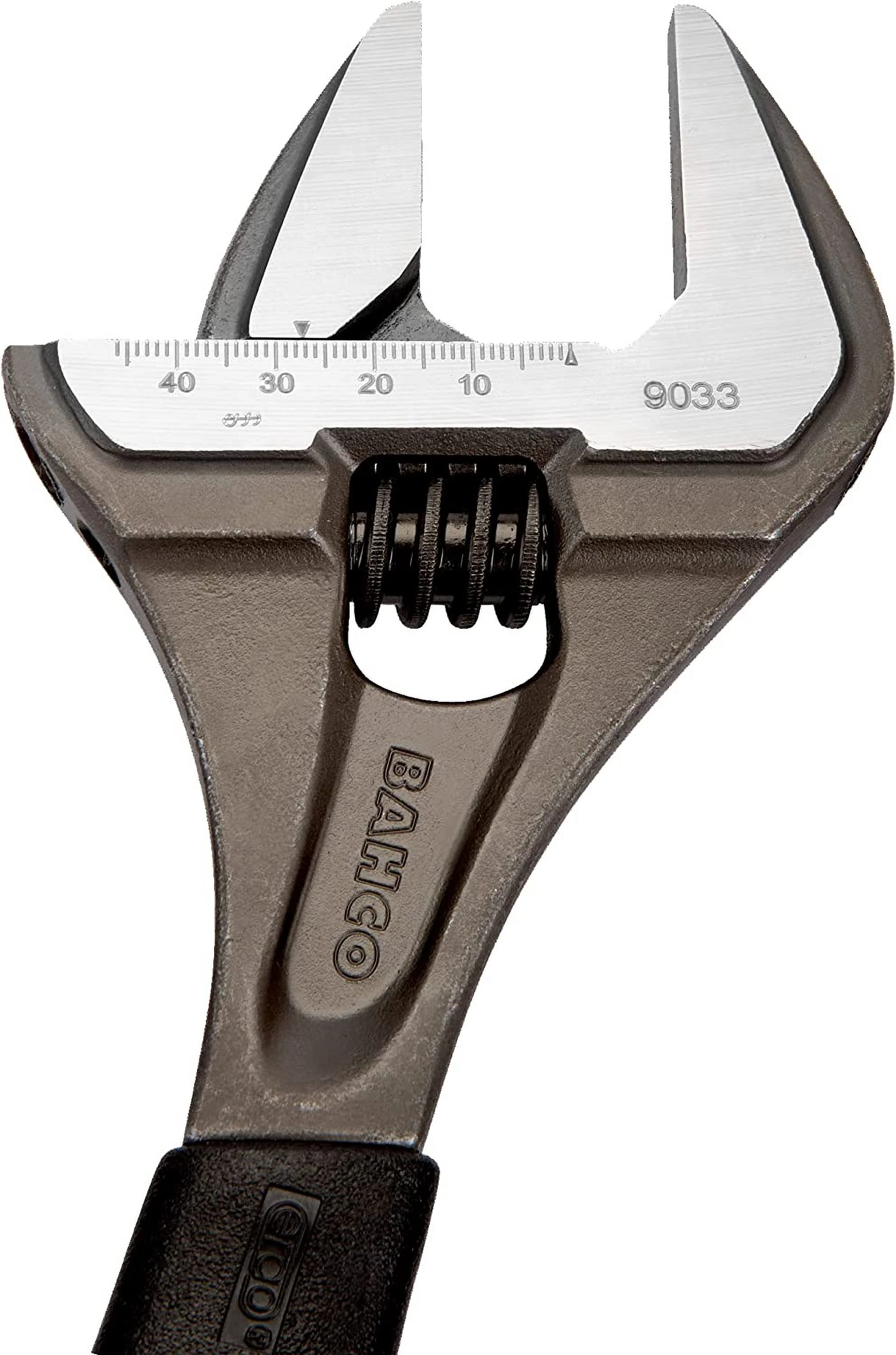 Bahco 9033 R US Ergo X-Wide Adjustable Wrench, 10-Inch, Black