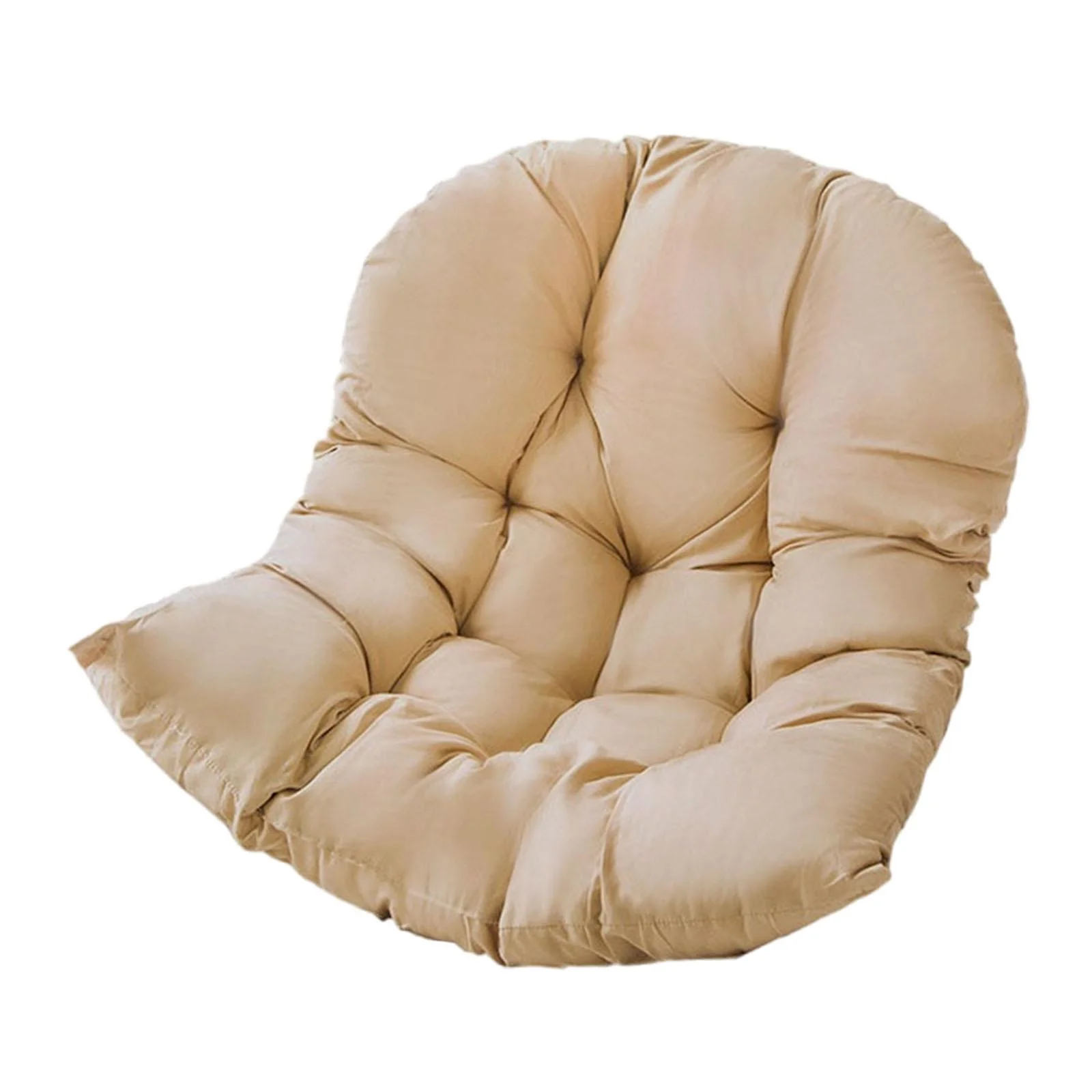 simhoa Hanging Chair Cushion Garden Chair Mat Replacement Soft Lightweight Swinging Chair Pad Chair Seat Cushion for Household Decor Khaki