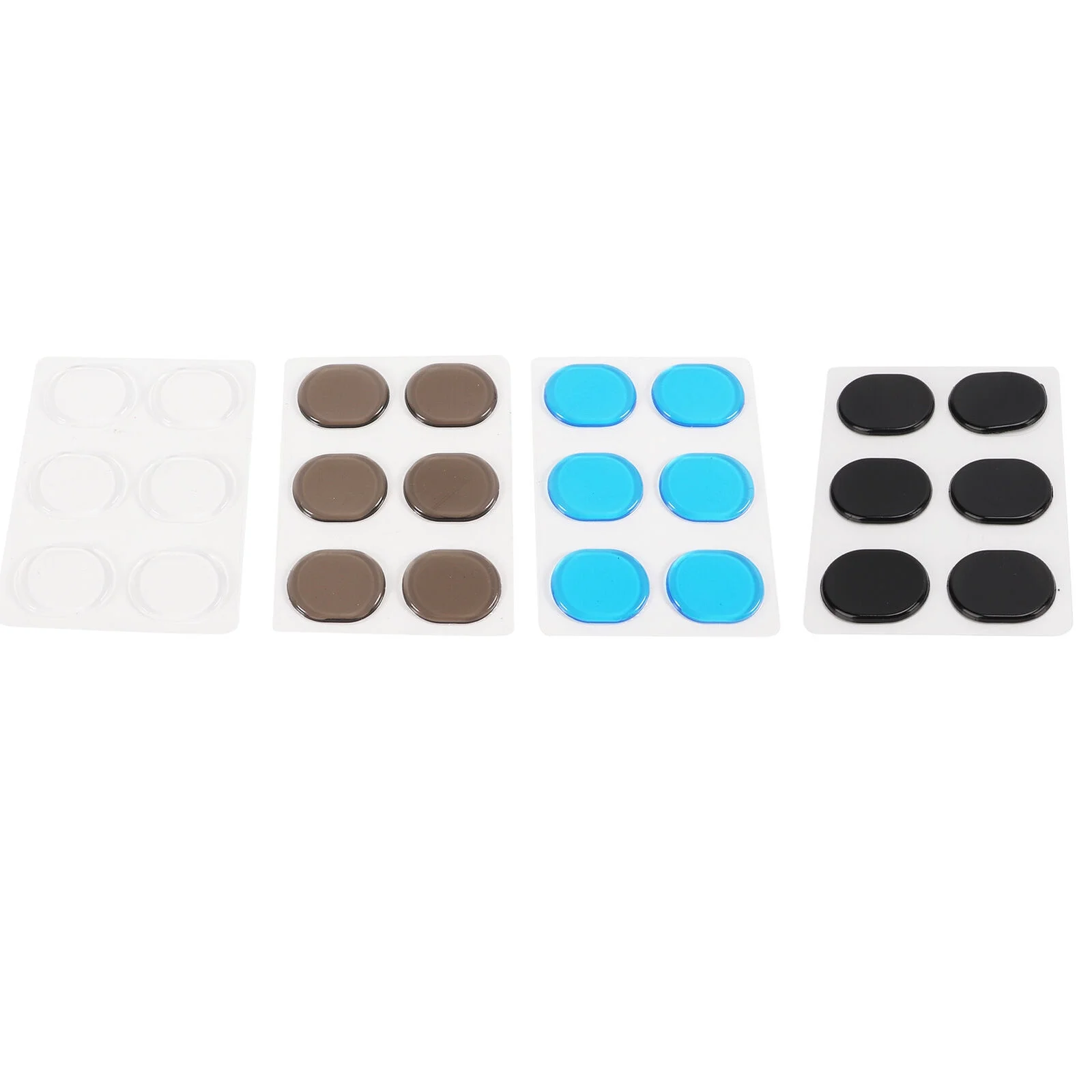 4 Sets Drum Dampener Silicone Damping Control Pad Silencer Instrument ECA