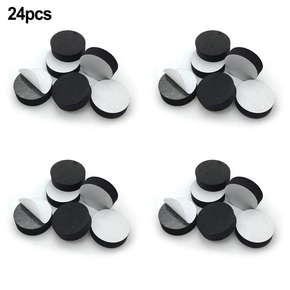 24 Pcs Flower Pot Feet Invisible Non-slip Flower Pot Rubber Riser Plant Desk Pad