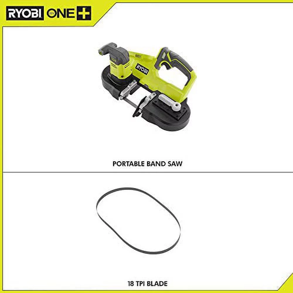 Ryobi 18-Volt ONE+ Cordless 2.5 in. Portable Band Saw (Tool Only)