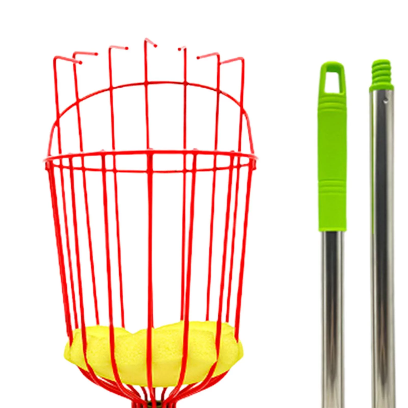 Fruit Picker Fruit Picking Equipment Portable Tree Picker Fruit Catcher Device Fruit Picking Harvester for Pear Peach Garden Cherry .2 Meter