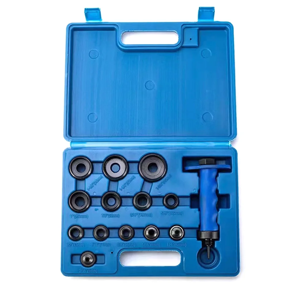 QueenTrade 5-35mm Hollow Punch Set DIY Wad Hole Punching Kit Hollow Leather Gasket Paper