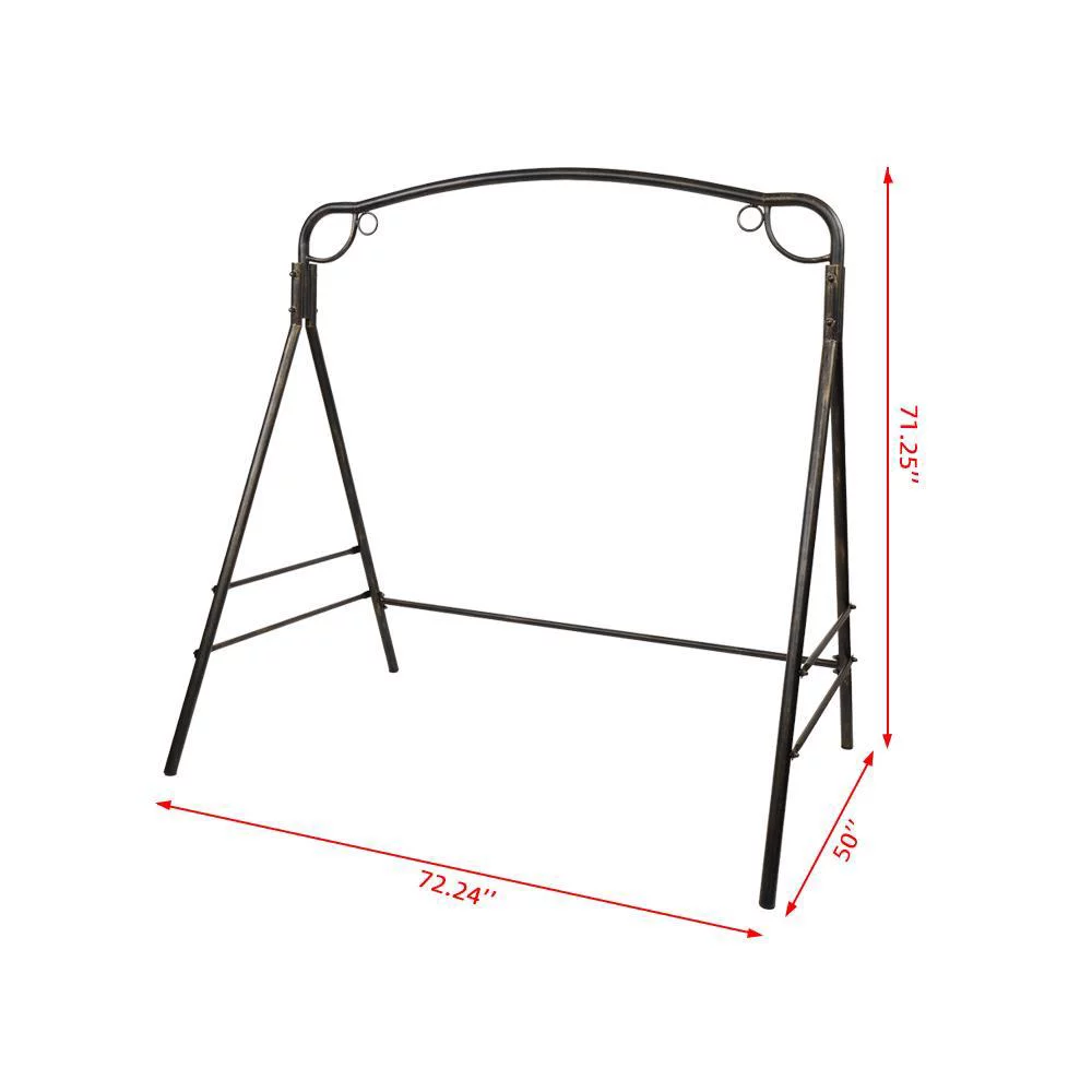 GoDecor Gardern Iron Art Swing Frame Bronze