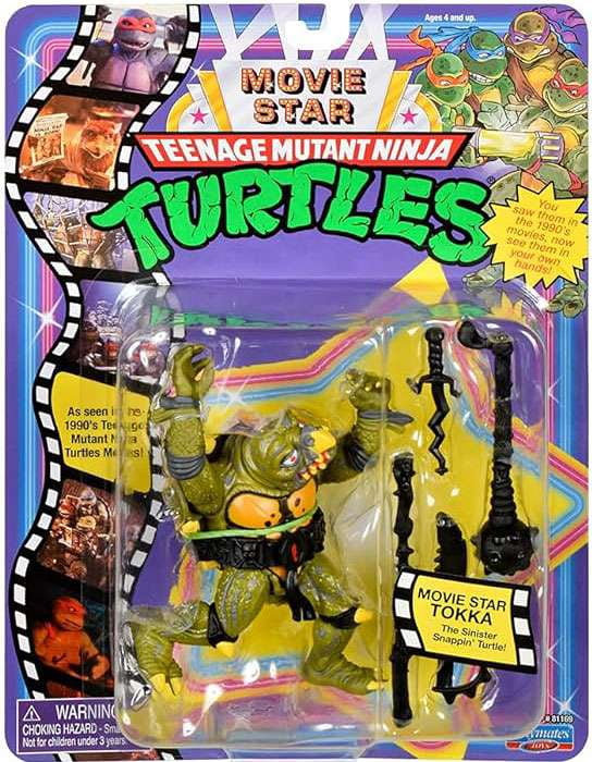 Teenage Mutant Ninja Turtles Classic Collection Tokka Action Figure (Move Star Villains)