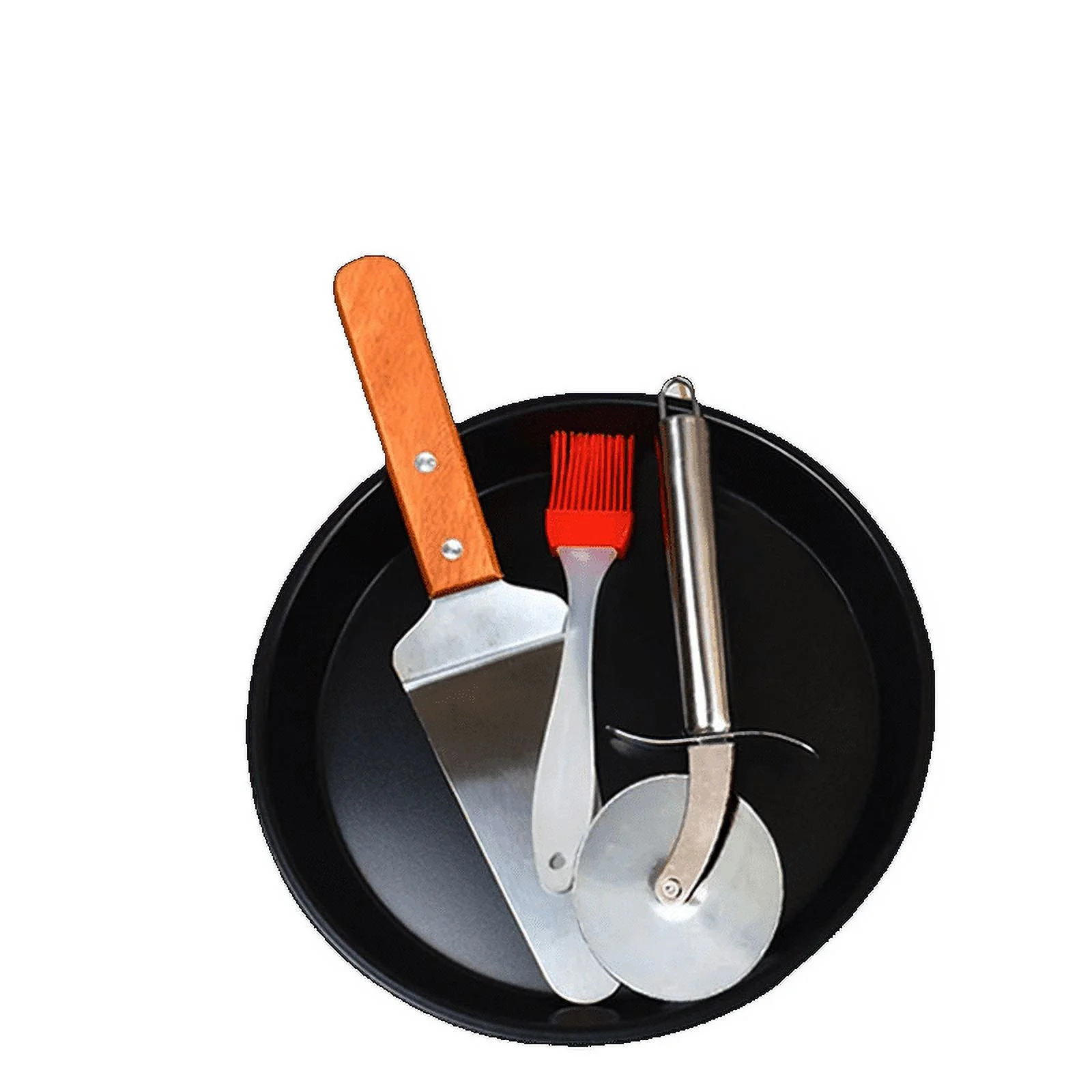Pizza Tool Set Pizza Knife Shovel Barbecue Brush Brush Cake Baking Mold Oven, Home Non -Stick Baking Sheet