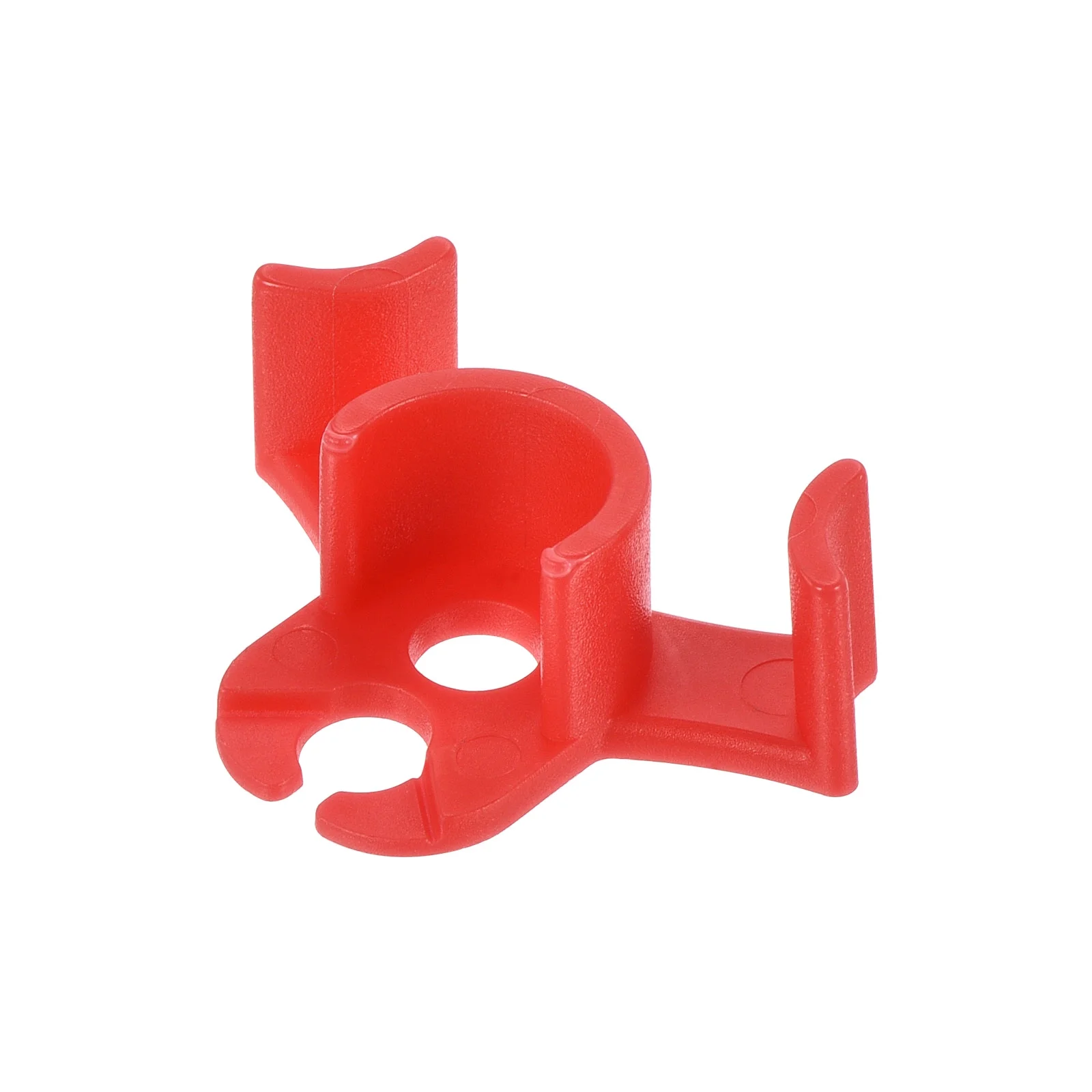 Uxcell 90 Degree Plant Bending Clip Stem Fixing Branch Shape Buckle Red 40 Pack