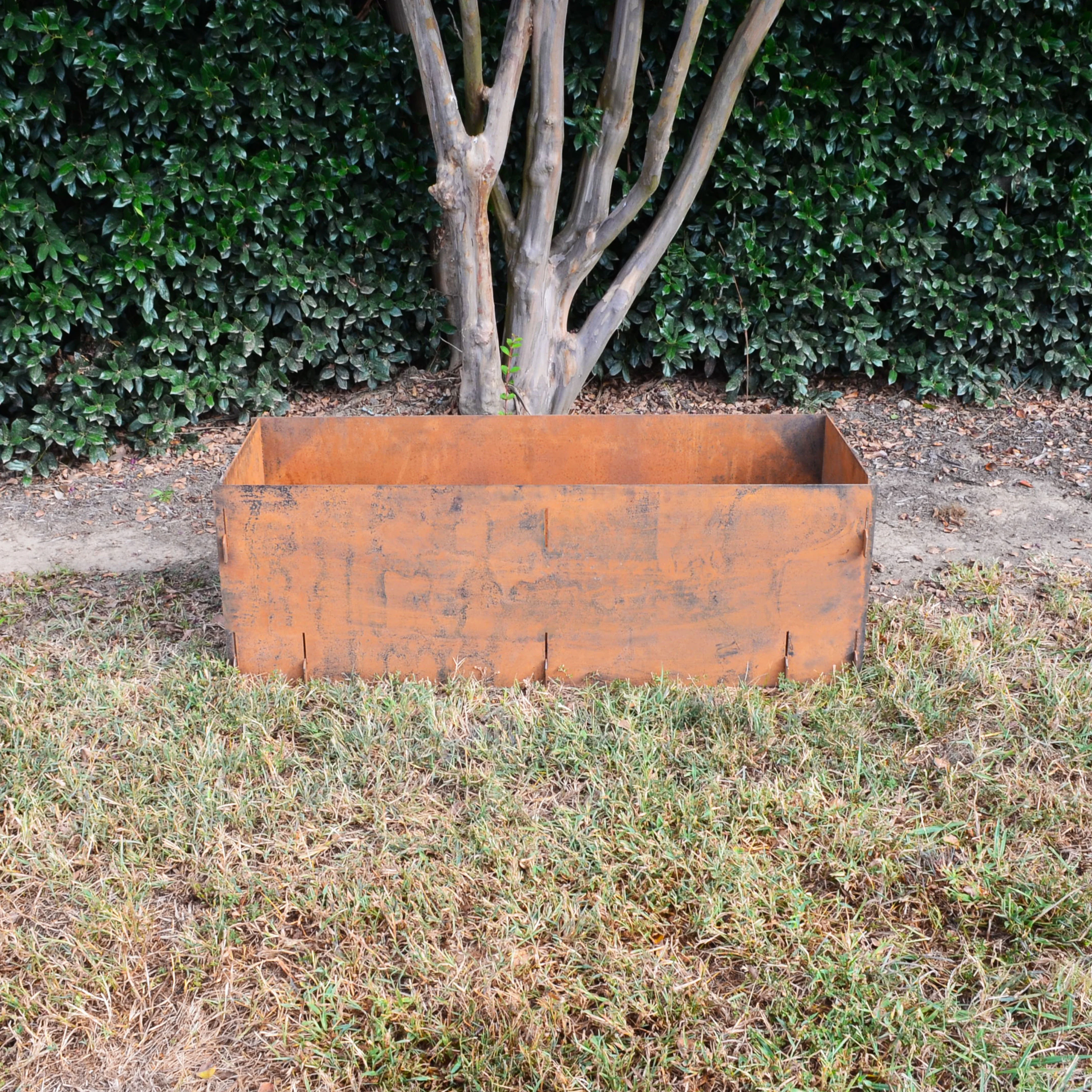 Titan Great Outdoors Corten Steel Planter Box 16