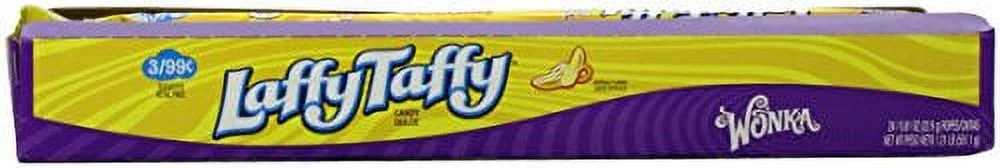 Wonka Rope, Banana, 0.81-Ounce Packages (Pack Of 96)