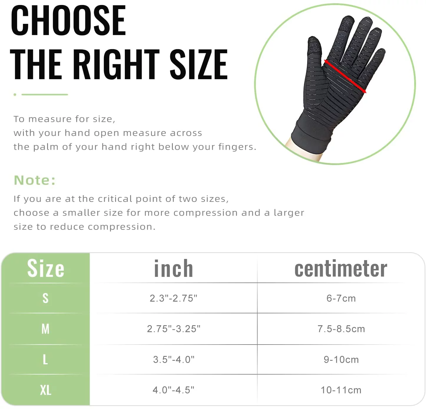 Arthritis Gloves Full Finger Copper Arthritis Compression Gloves For Men Women Raynauds Sufferers ,Carpal Tunnel, Typing ,Hand Pain Relief,Rheumatoid,Tendonitis