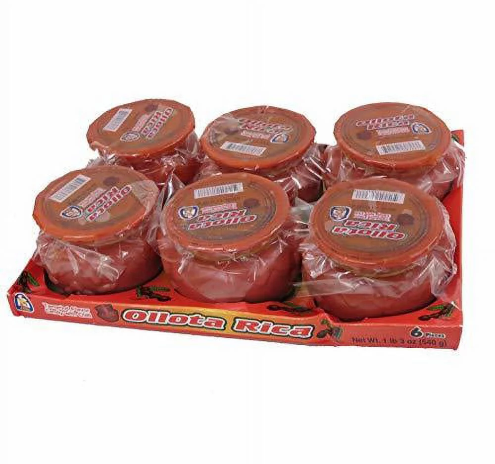 Mexican Candy Ollota Rica Tamarind Candy w/ Chili 6ct