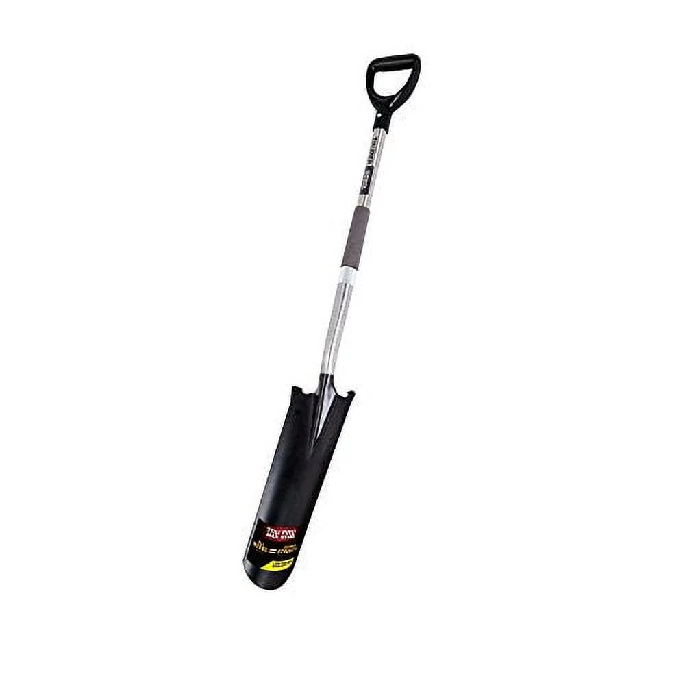 Overstock Truper Tru Pro Steel 6.25 in. W x 48 in. L Drain Spade