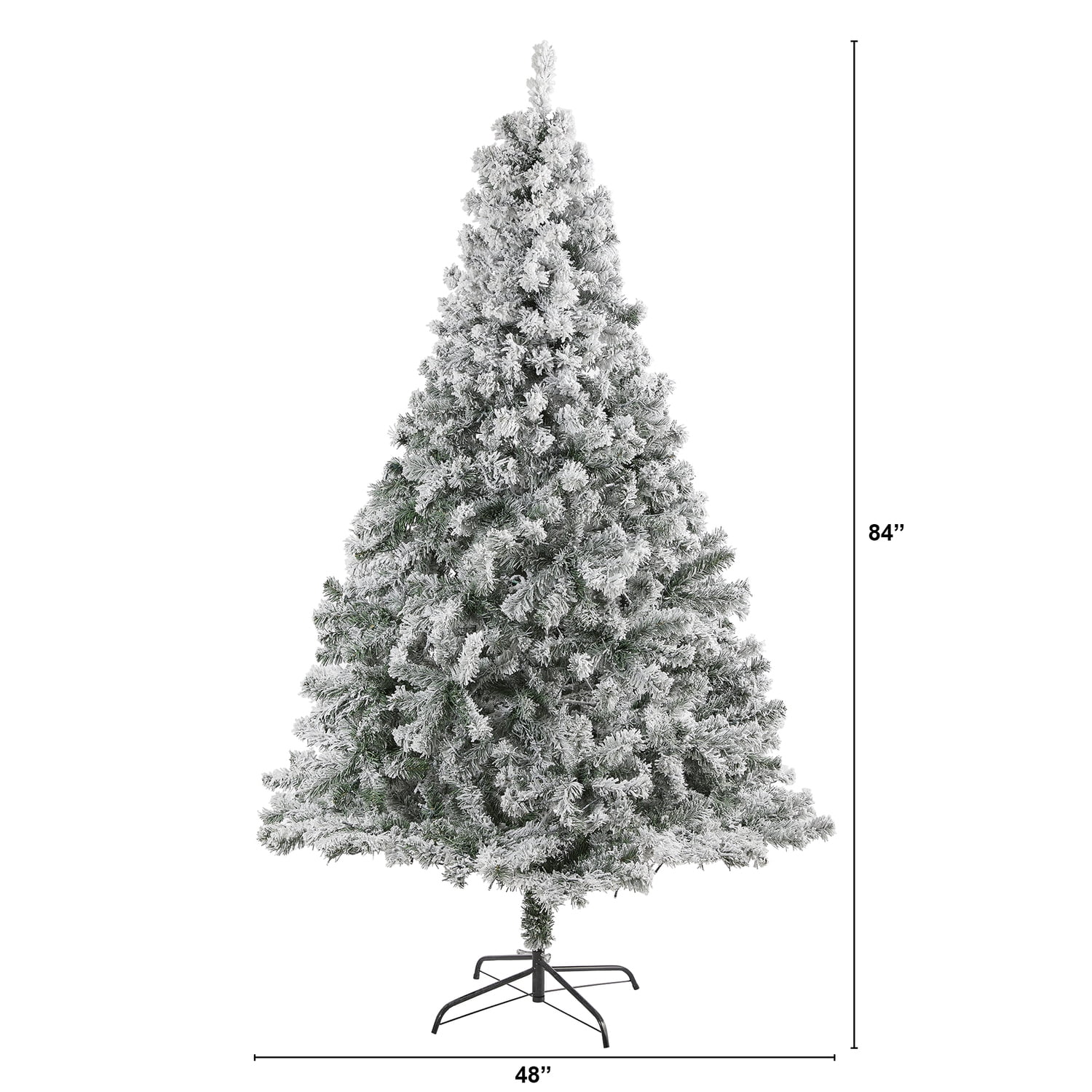HomeStock 7Ft. French Fabulous Rock Springs Spruce Artificial Christmas Tree With 800 Bendable Branches