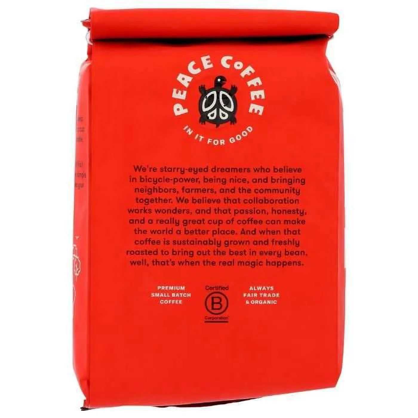 Peace Coffee Ground Tree Hugger Blend 12 oz