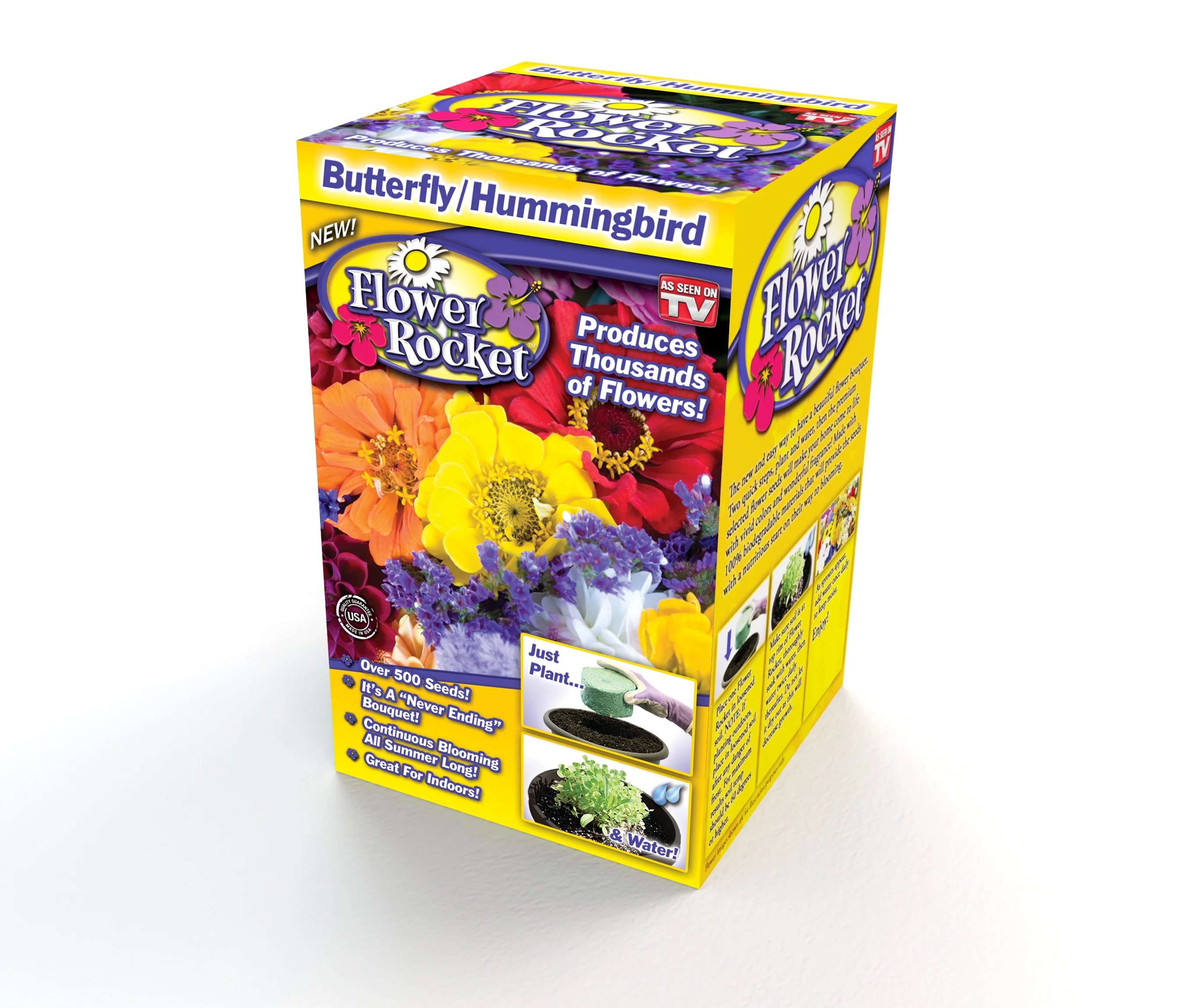 Flower Rocket As Seen On TV Butterfly/Hummingbird