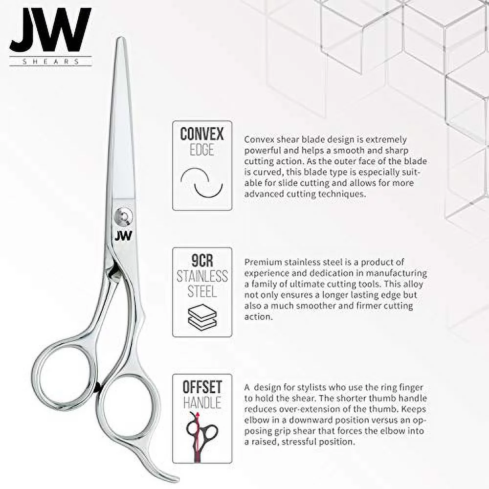 Professional Hair Cutting Scissors  Thinning Shear Set With Comb Set - Razor Edge Series