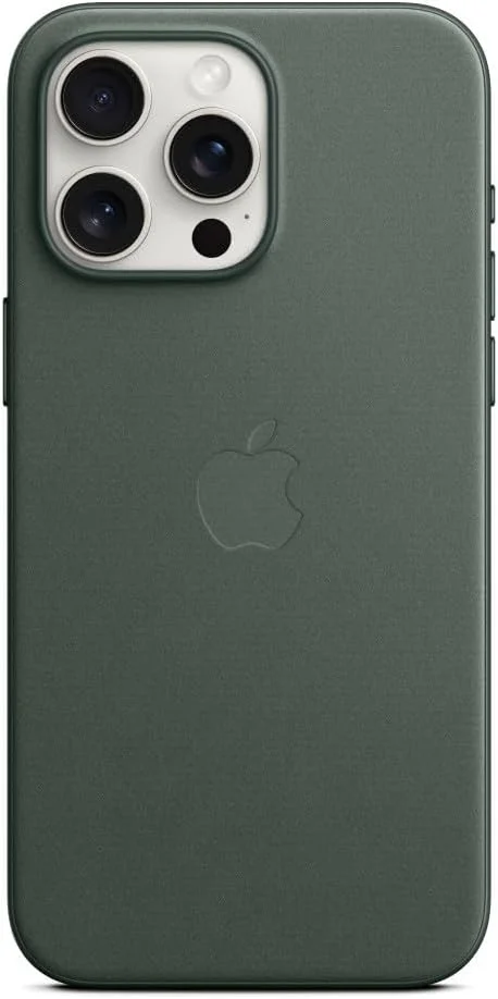 iPhone 15 Pro Max FineWoven Case with MagSafe - Evergreen
