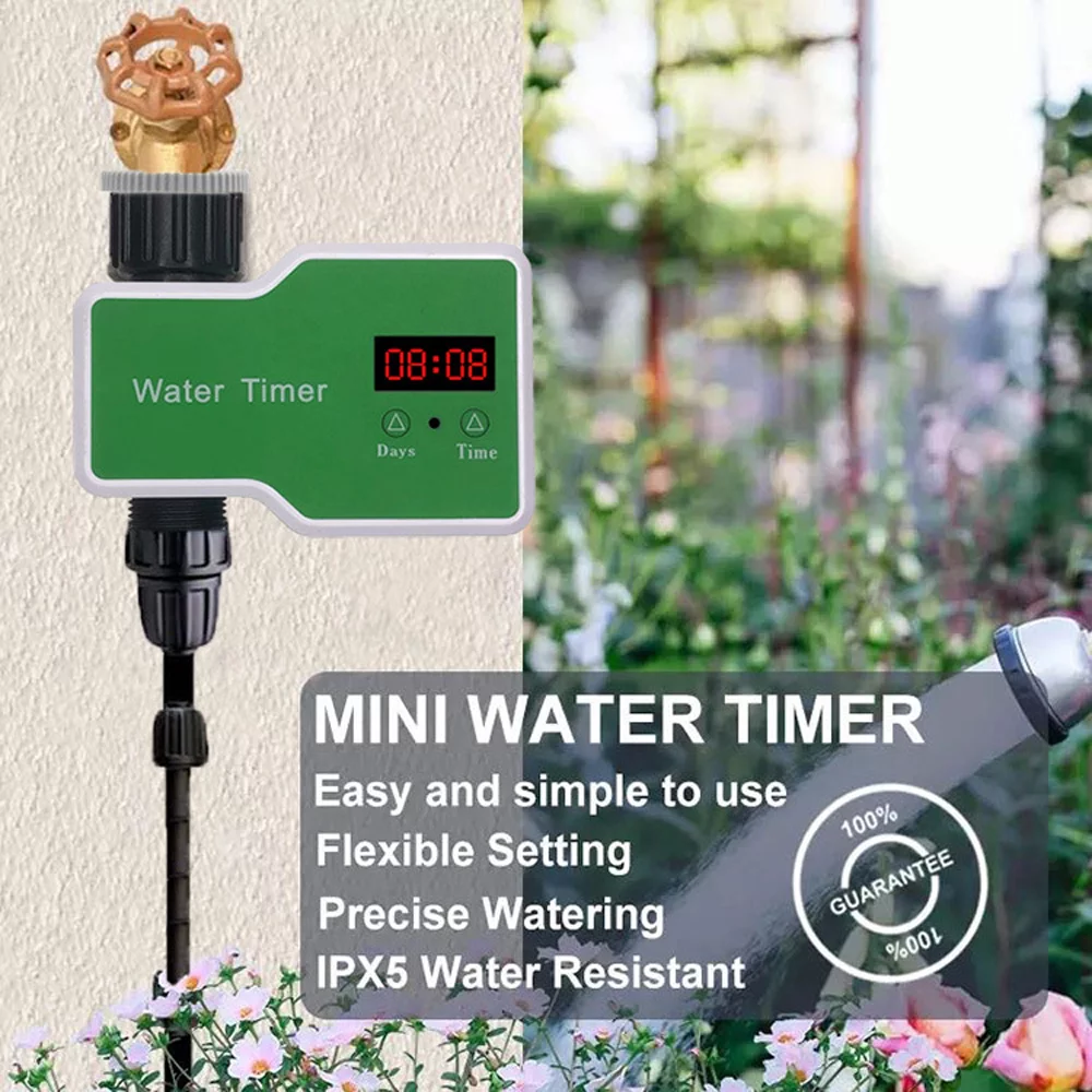 GoolRC Irrigation timer,Water Plant Timer Lcd Screen Device Auto Device Auto Water Huiop Qisuo Vifaleno Dsfen Dalynn L Screen Water Pl Timer