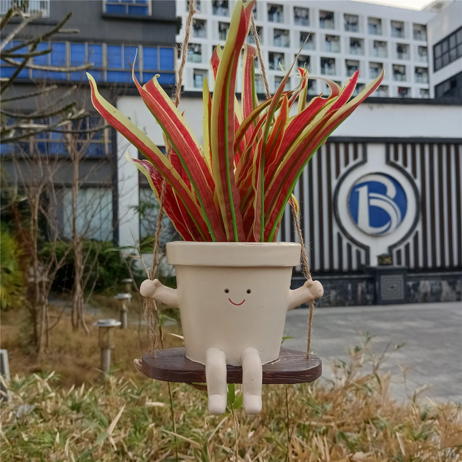 Plant Pot Unique Cute Flower Pots For Succulents Novelty Planter Holds Small Plants Funny Expression Indoor Plant Pot For Plants Lover