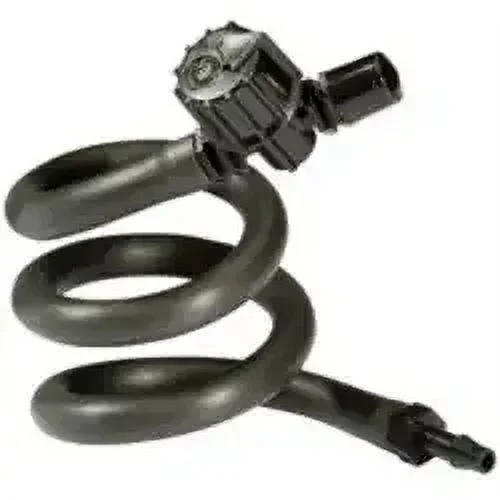 Rainbird MISTUB-1SX MISTUB-1S Mister Spray, 1/4 Inch Connection, Full-Circle, Mist, 0 to 6 Gallons Per Hour, Plastic, Black