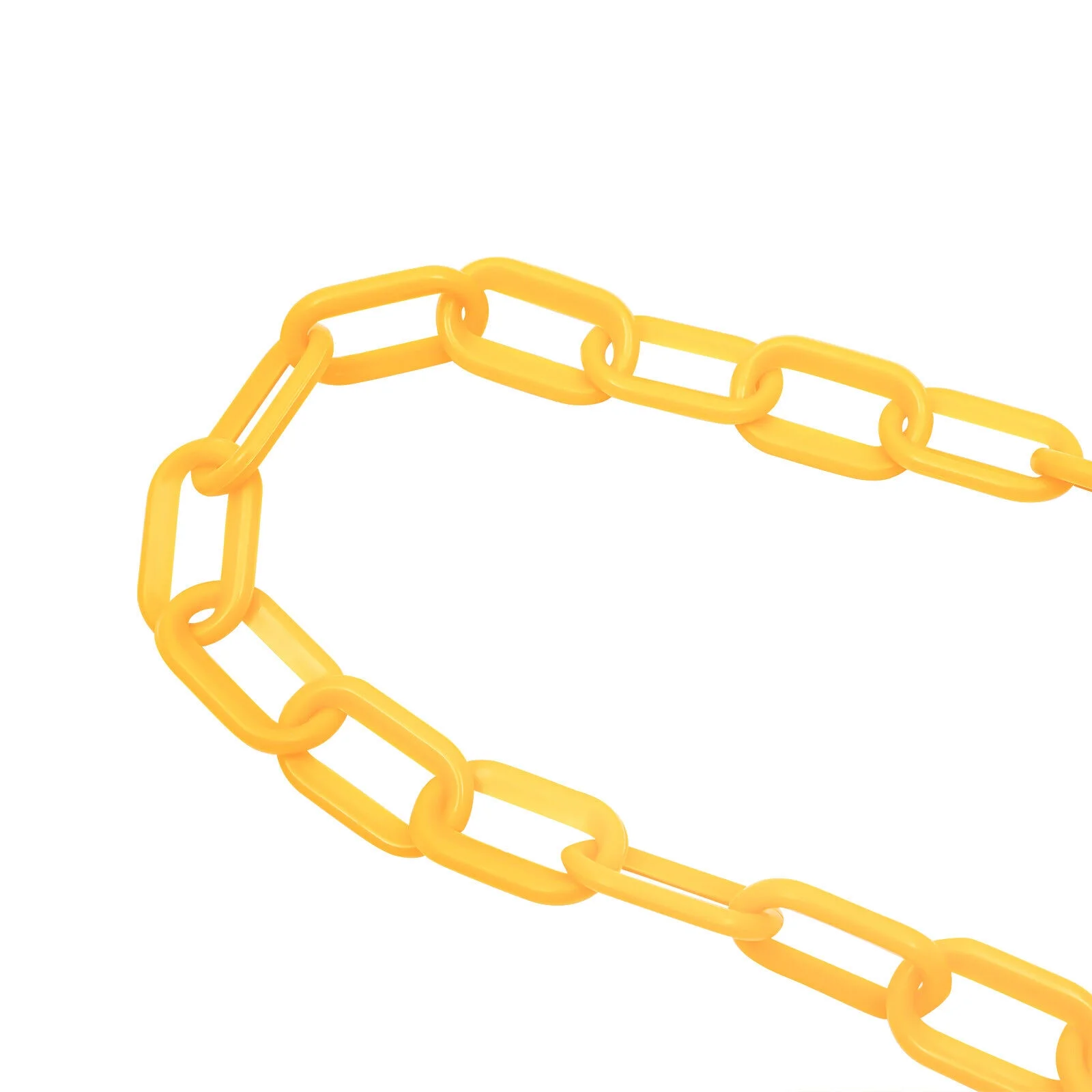 61m/200ft Plastic Barrier Chain Safety Chain Barrier for Crowd Control Chain Barrie