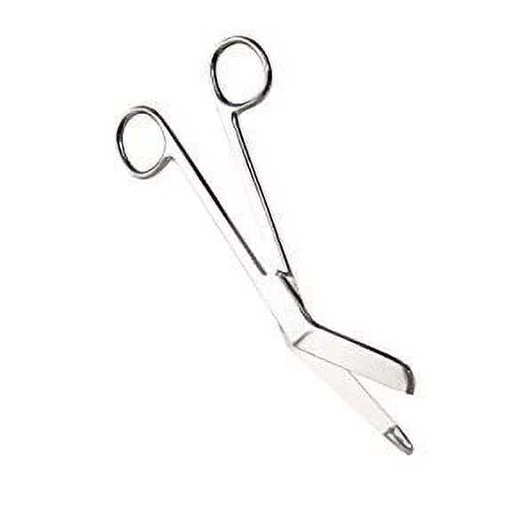 Mabis 7-1/2 Medical Bandage Scissors for Nurses, Stainless Steel Nursing Shears, Lister Bandage Scissors