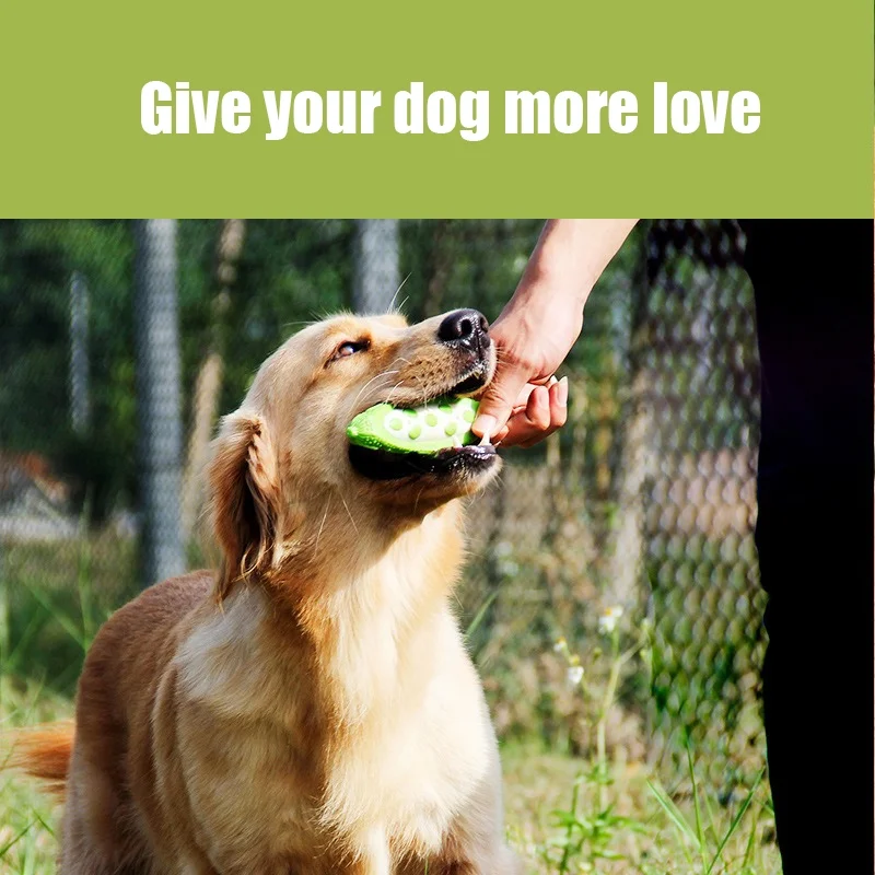 Teething Toys for Dogs Chewing Biting Beef-flavored Simulated Bitter Gourd Teething Big Dog Toys Pet Supplies Nylon Material Safe and Harmless