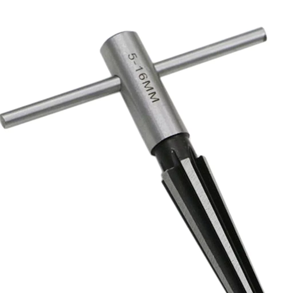 oshhnii 6xT Handle Taper Reamer Hand Held Tapered Hole Pipe Reaming Tool 5-16mm