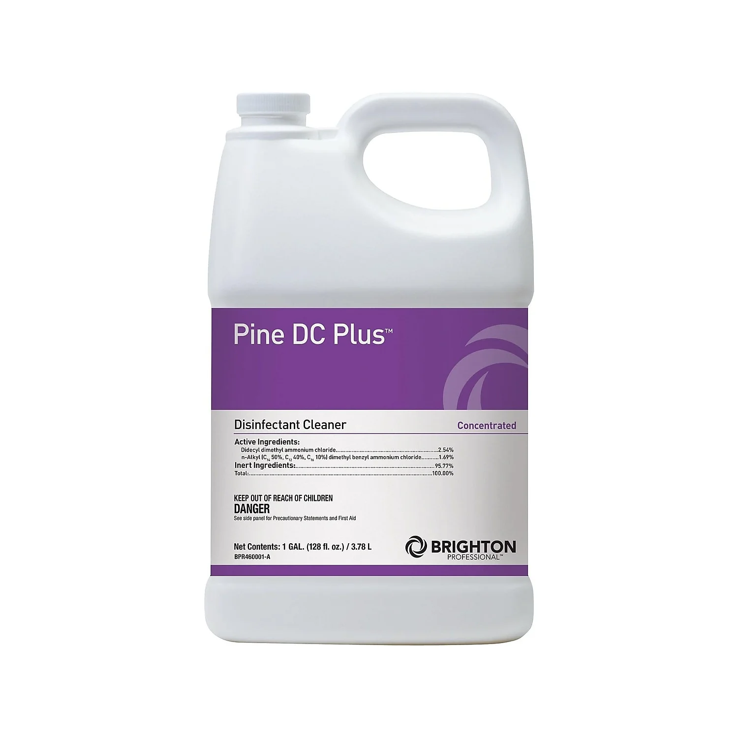 Brighton Pine DC Plus Disinfectant Cleaner Pine Scent 1 gal 4/Ct BPR460001-ACT