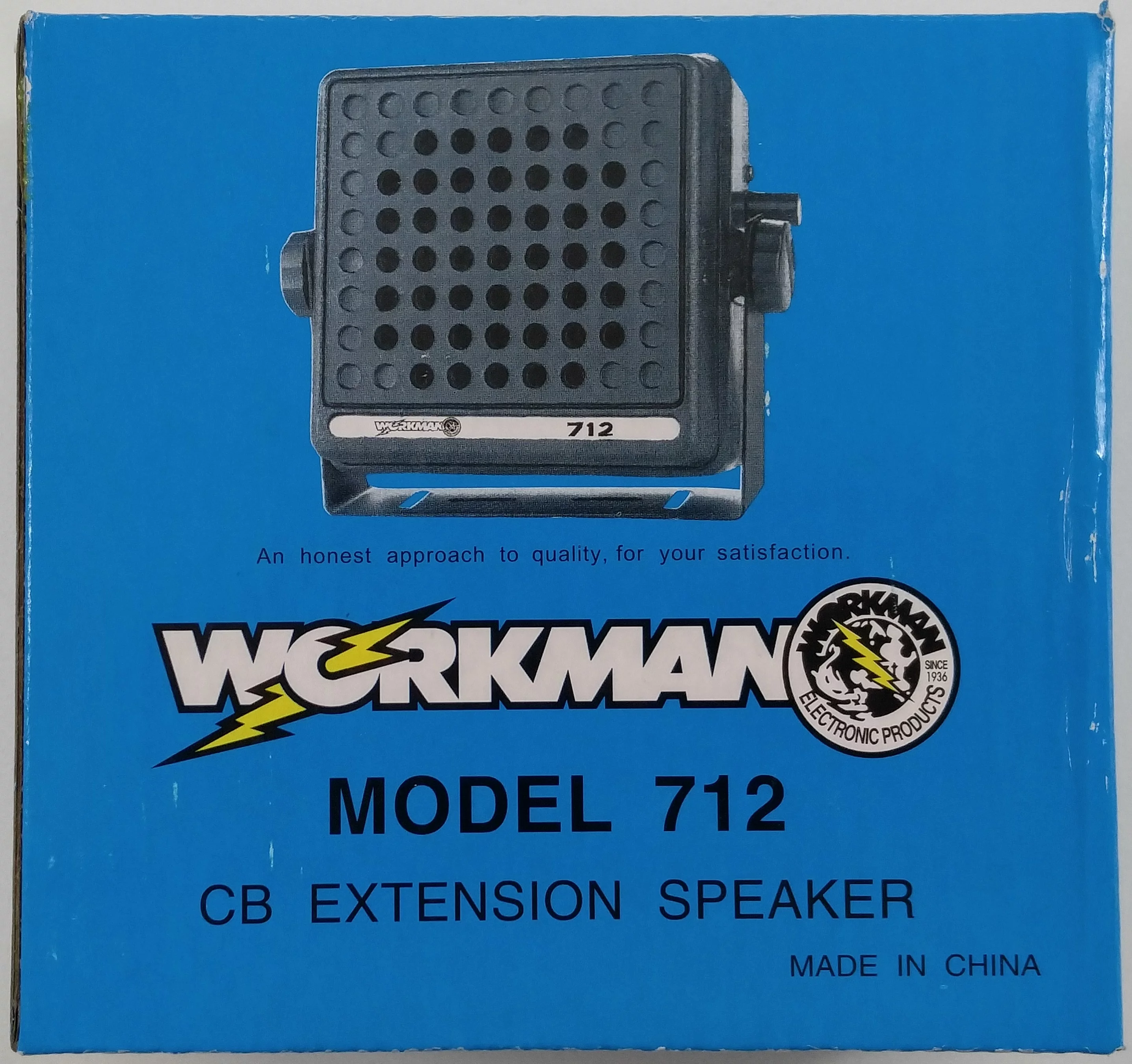 Workman 712 President Noise Canceling External CB Radio Speaker
