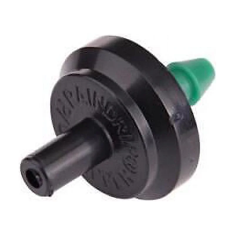 2Pc Raindrip Plastic Green 2 GPH 40 PSI 1/4 in. Inlet Spot Drip Irrigation Dripper 7 L x 1 H in.